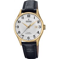 Orologio Festina Uomo Swiss Made in Acciaio placcato oro giallo F20010/1 - F20010/1